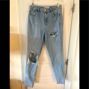 Top shop mom jeans